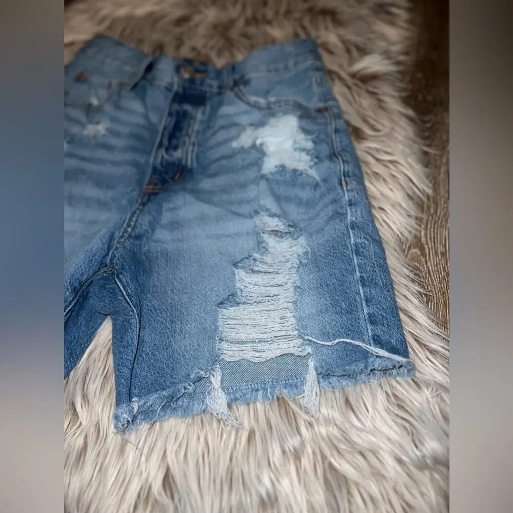 Aeropostale 90”s baggy jeans distressed women’s jeans